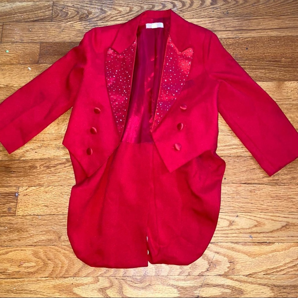 Red blazer